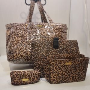 PurseN Brand Tote Bag BUNDLE! ALL 4 Pieces plus 2 Bonus Matching Shopping Bags!